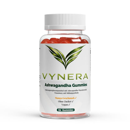Ashwagandha Gummies mit Vitamin B6 von VYNERA