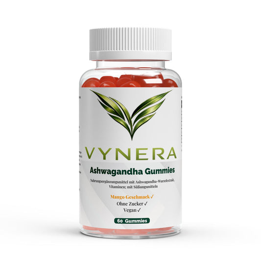 Ashwagandha Gummies mit Vitamin B6 von VYNERA